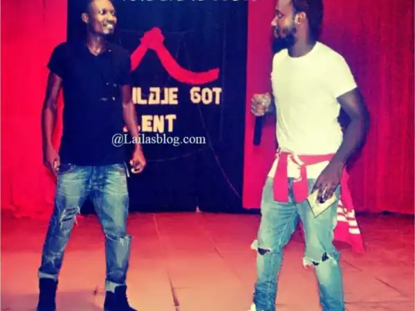 #BBNaija: Checkout photos of Efe performing on a stage last year December (Photos)